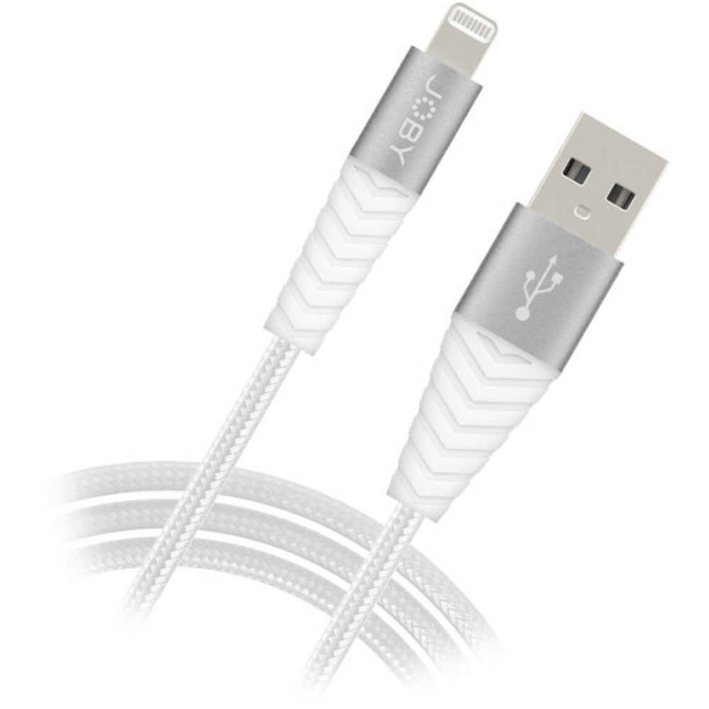 JOBY Charge & Sync Lightning Cable | 3.9', White