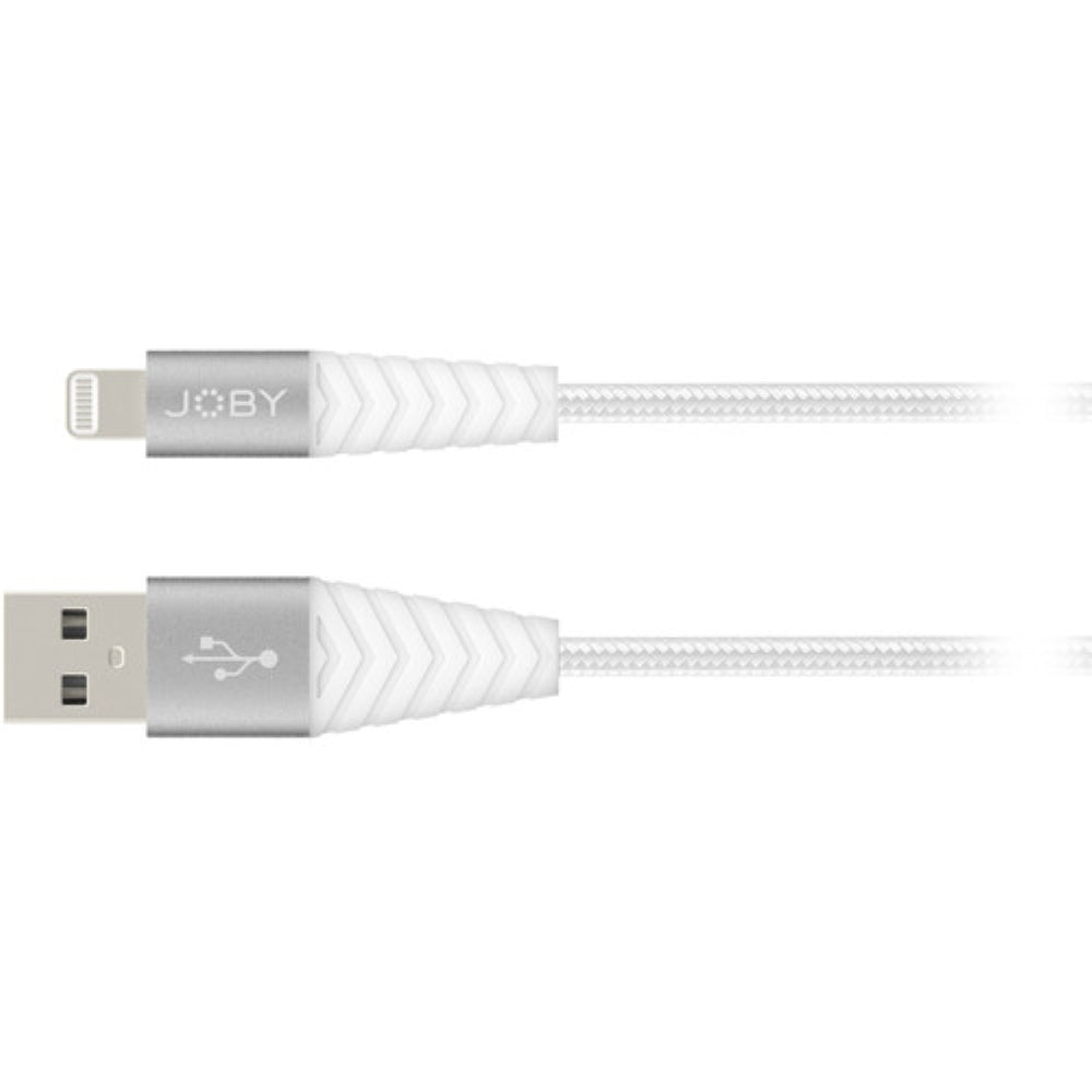 JOBY Charge & Sync Lightning Cable | 3.9', White