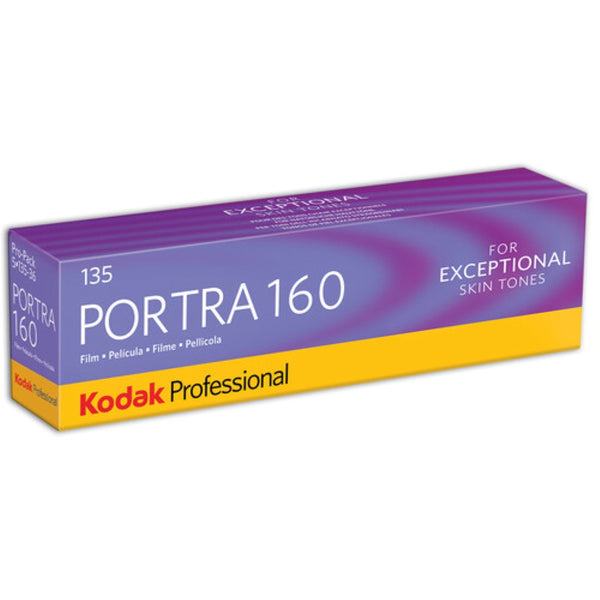 Kodak Professional Portra 160 Color Negative Film | 35mm Roll Film, 36 Exposures, 5-Pack