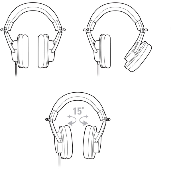 Audio-Technica ATH-M20x Monitor Headphones | Black
