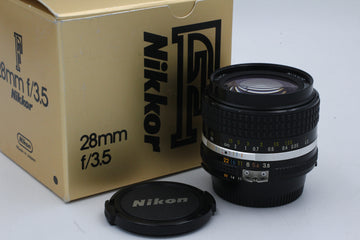Used Nikon 28mm f3.5 AIS Used Like New
