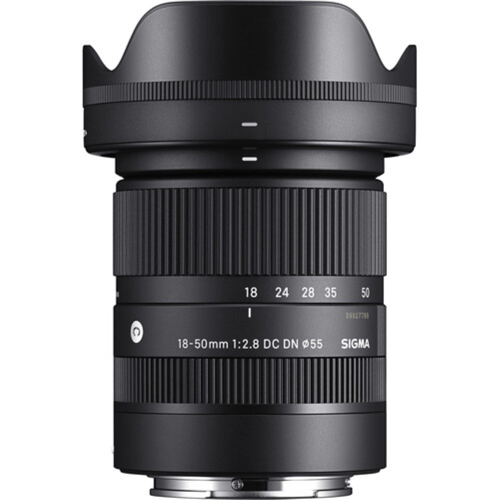 Sigma 18-50mm f/2.8 DC DN Contemporary Lens |Sony E Bundle with UV Filter + Photo Starter Kit (11 Pieces) + Microfiber Cleaning Cloth (4 Items)
