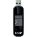 Lexar 64GB JumpDrive S75 USB 3.0 Type-A Flash Drive | Black