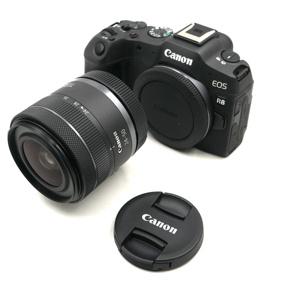 Canon EOS R8 Mirrorless Camera with RF 24-50mm f/4.5-6.3 IS STM Lens **OPEN BOX**