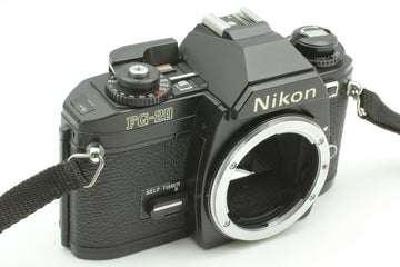 Used Nikon FG20 Camera Body Only Black - Used Very Good