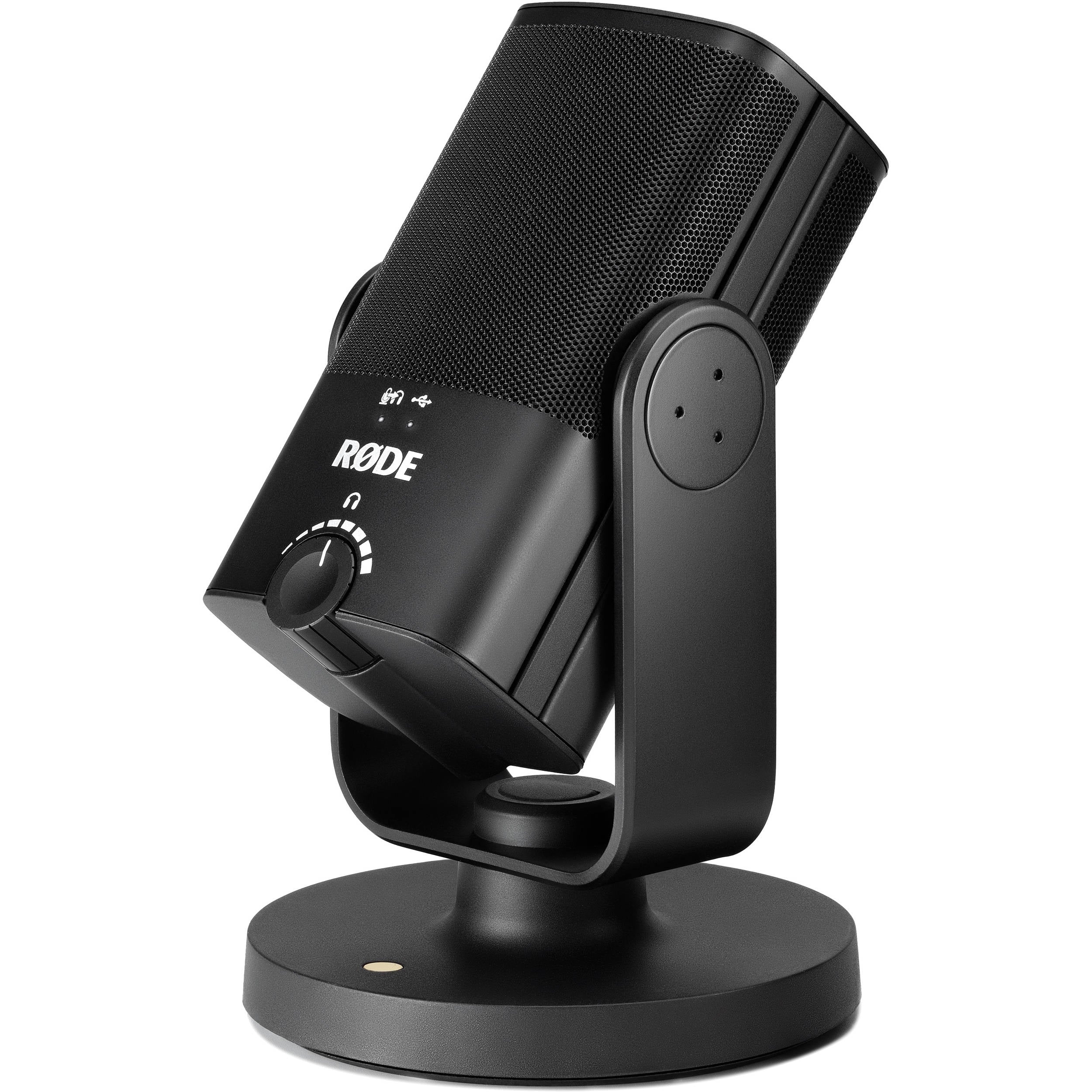 Rode Mini USB Mic + Multi-Purpose Headphones + Pop Filter Wind Screen - Essential Podcast Bundle
