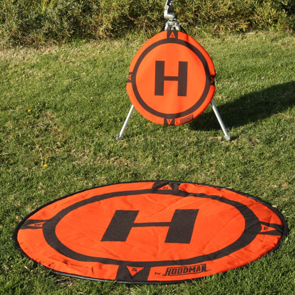 Hoodman Drone Launch Pad for DJI Inspire and Yuneec Typhoon | 5' Diameter