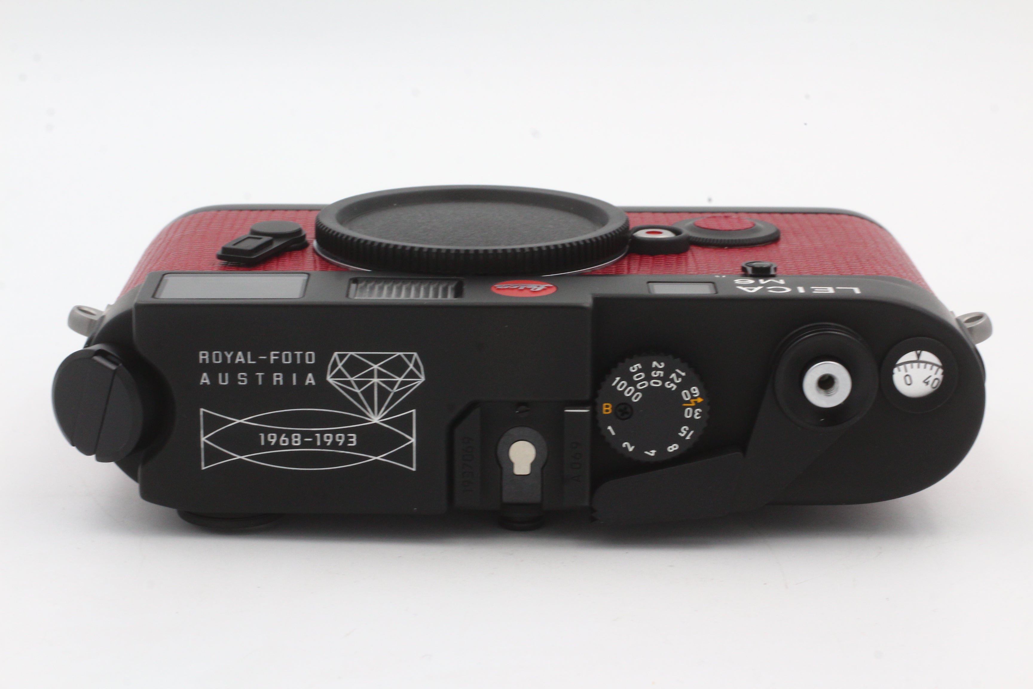 Used Leica M6 Red Leather Royal Foto Austria Stuck 069 Camera Body Only - Used Very Good