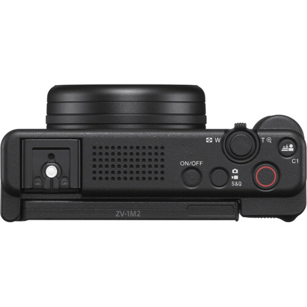 Sony ZV-1 II Digital Camera |Black Bundled with 64GB Memory Card + Microfiber Cleaning Cloth + Photo Starter Kit (11 Pieces) (4 Items)