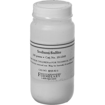 Photographers' Formulary Sodium Sulfite | Anhydrous, 100g