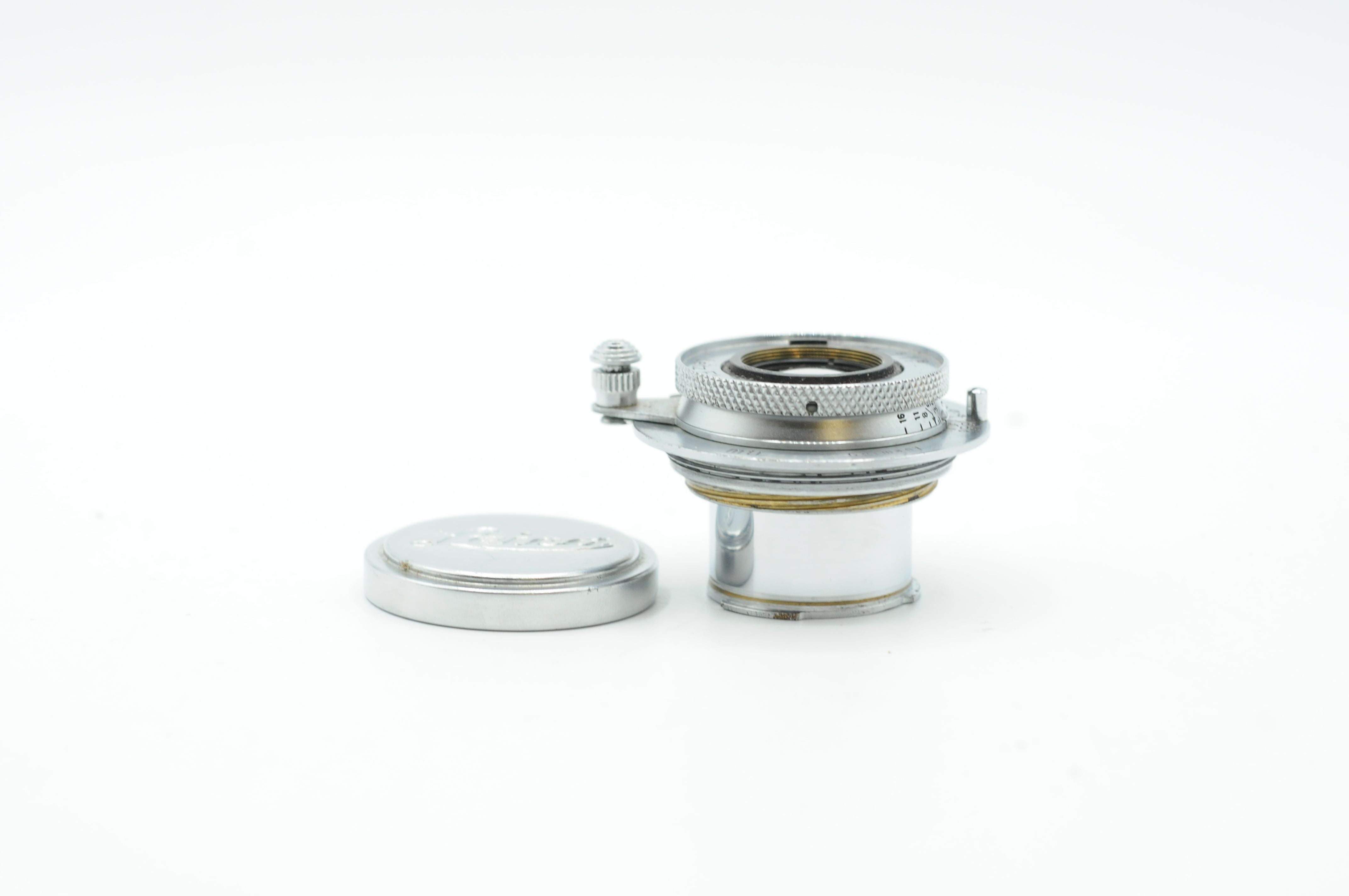Used Leica 5cm f/3.5 (50mm) M Mount Lens Chrome - Used Very Good