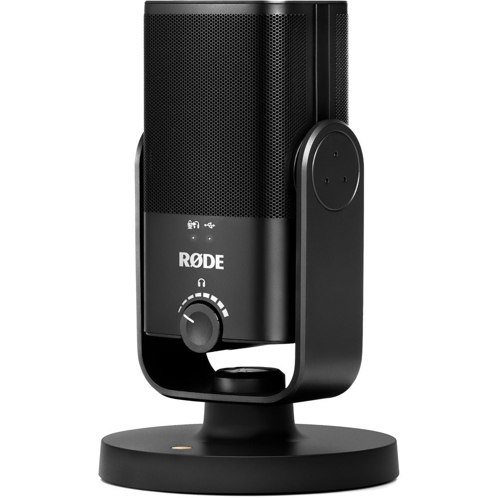 Rode Mini USB Mic + Multi-Purpose Headphones + Pop Filter Wind Screen - Essential Podcast Bundle