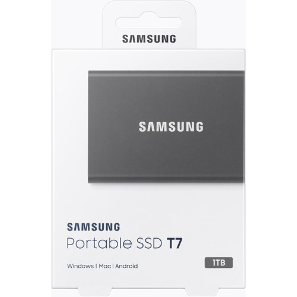 Samsung 1TB T7 Portable SSD | Titan Gray