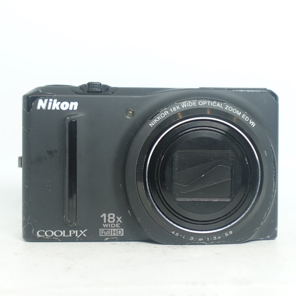 Used Nikon Coolpix S9100 | Black | U8