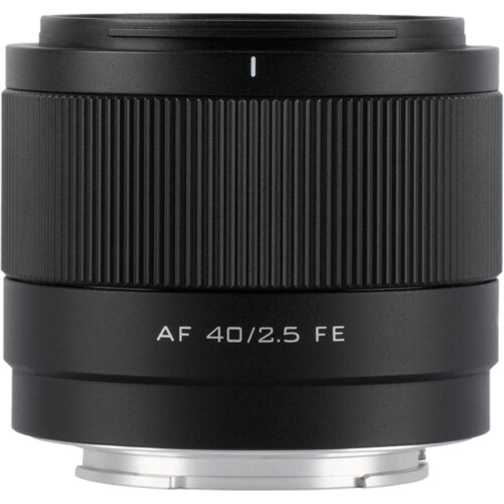 Viltrox AF 40mm f/2.5 FE Lens Compatible with Sony E Mount Bundle with UV Filter + Lens Cap Keeper + Cleaning Kit + Cleaning Cloth (5 Items)