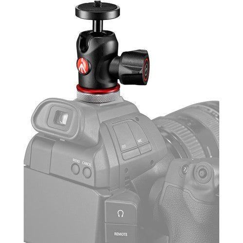 Manfrotto MH492LCD-BHUS Micro Ball Head with Cold Shoe