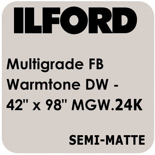 Ilford Multigrade FB Warmtone Paper | Semi-Matt, 42" x 98' Roll