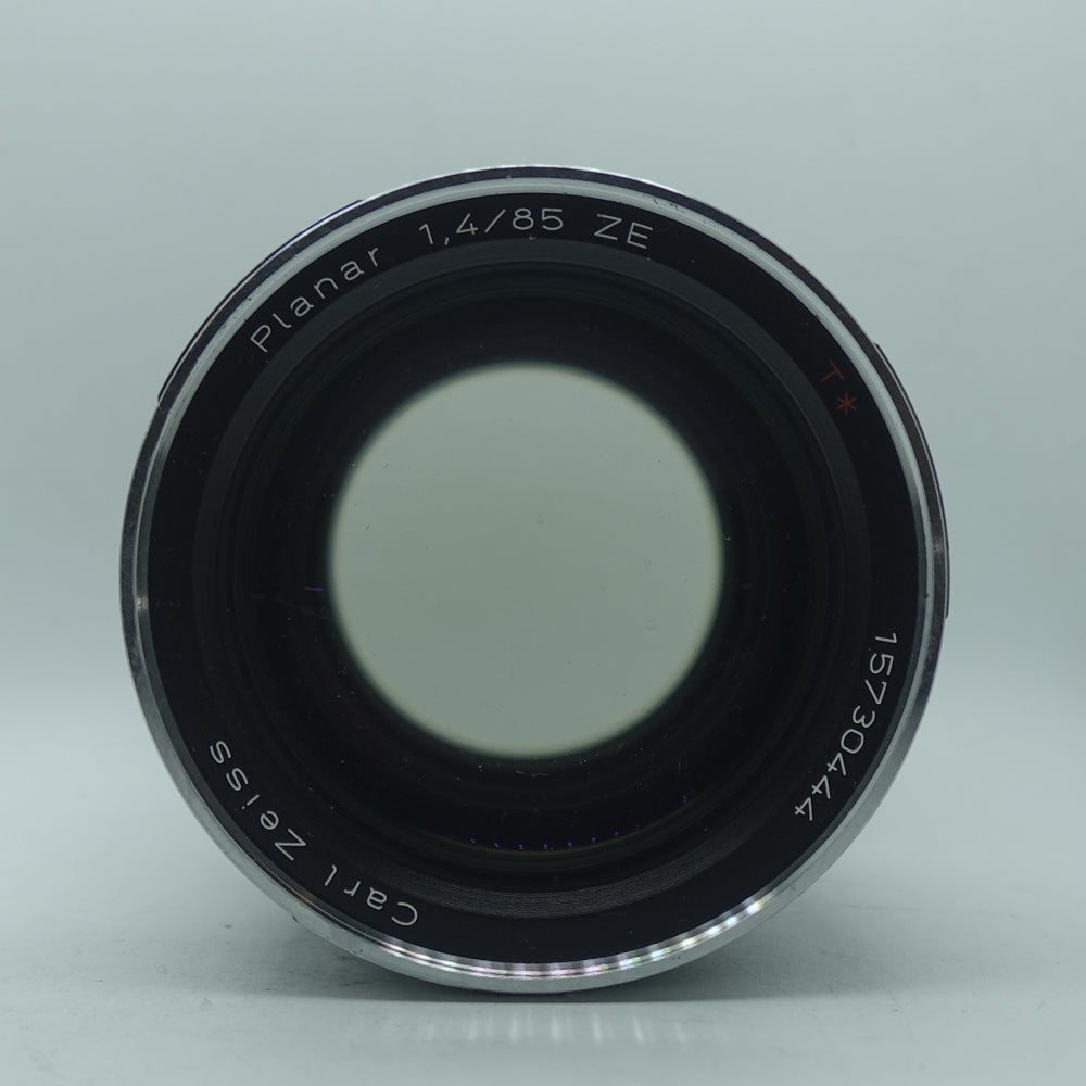 Used ZEISS Planar T * 85mm F1.4 ZE Lens for Canon EF | Black | U8
