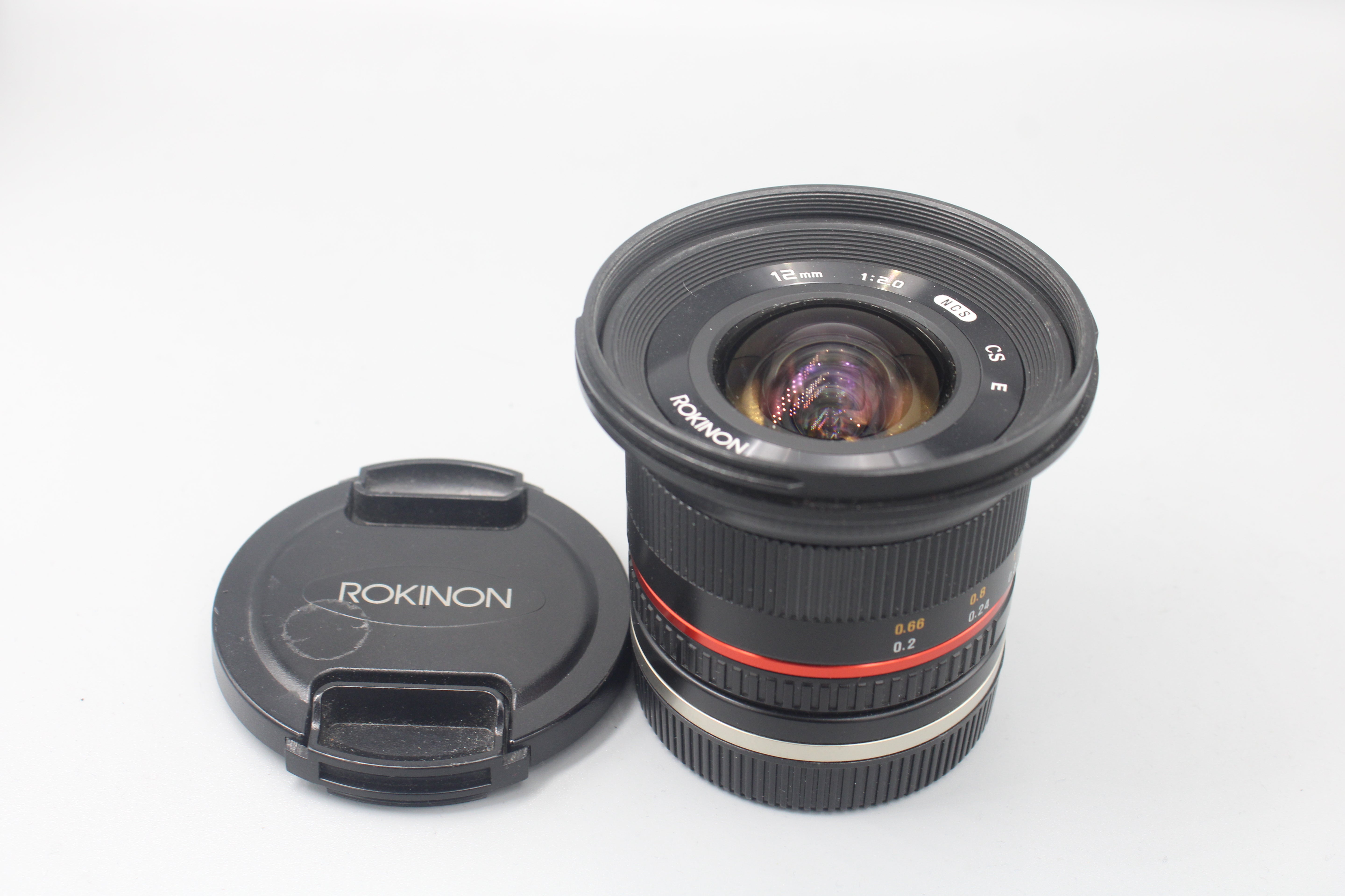 Used Rokinon E 12mm f2 Used Very Good