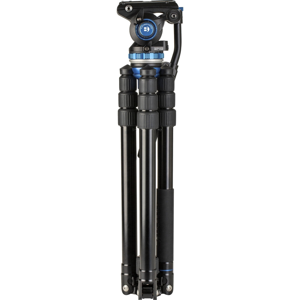 Benro Aero6 Pro Travel Video Tripod Aluminum with S6Pro Fluid Video Head