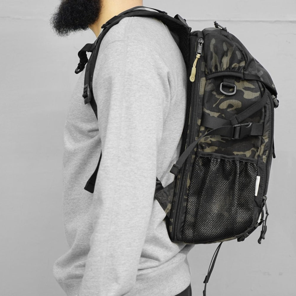 DSPTCH Camera Ruckpack | Black Camo