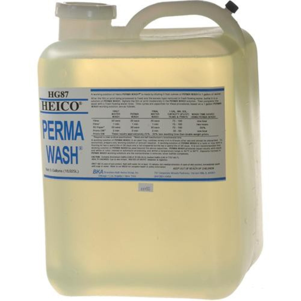 Heico Perma Wash (Liquid) for Black & White Film & Paper | 5 Gallons