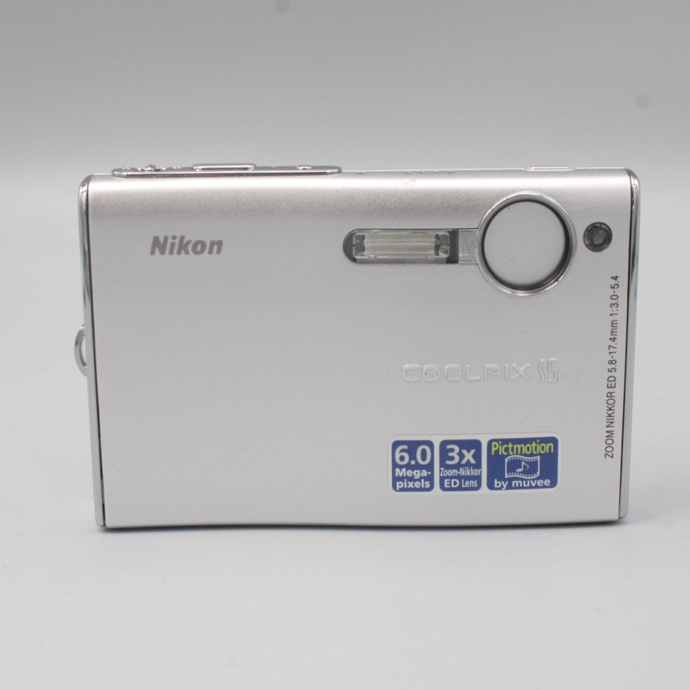 Used Nikon Coolpix S5 Digital Point and Shoot Camera