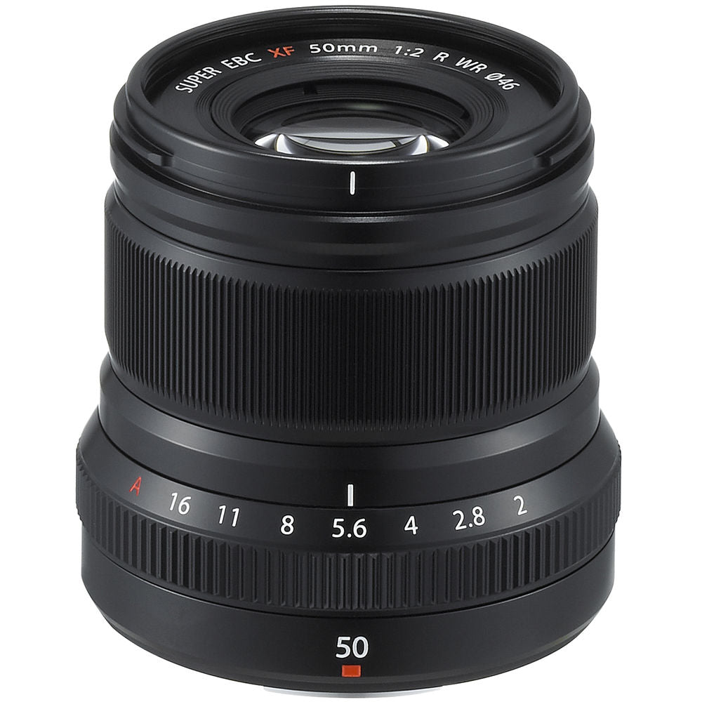 FUJIFILM XF 50mm f/2 R WR Lens | Black