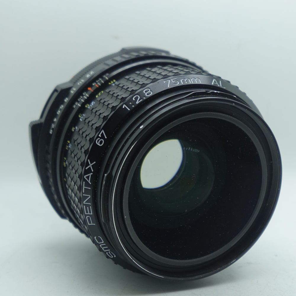Used SMC Pentax 67 75mm f2.8 AL Lens for 6x7, 67, 67II | Black | U9