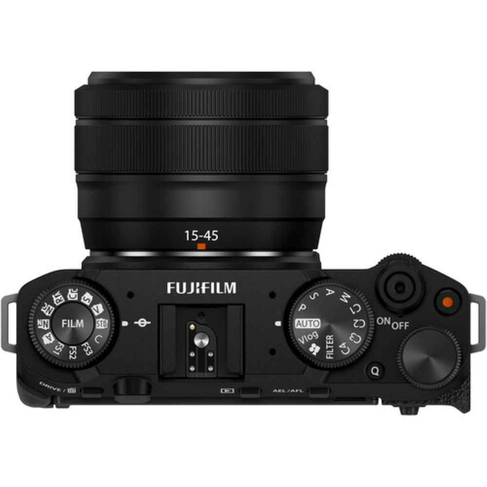 FUJIFILM X-M5 Mirrorless Camera with XC 15-45mm f/3.5-5.6 Lens | Black