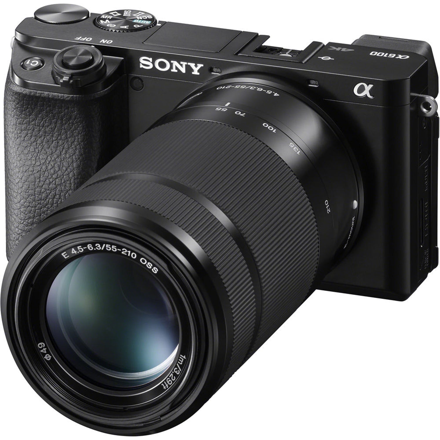 Sony Alpha a6100 Mirrorless Digital Camera with 16-50mm and 55-210mm Lenses