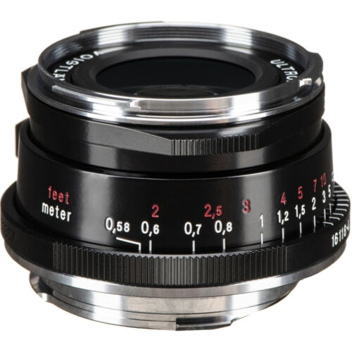 Voigtlander Ultron Vintage Line 35mm f/2 Aspherical Type II VM Lens | Black