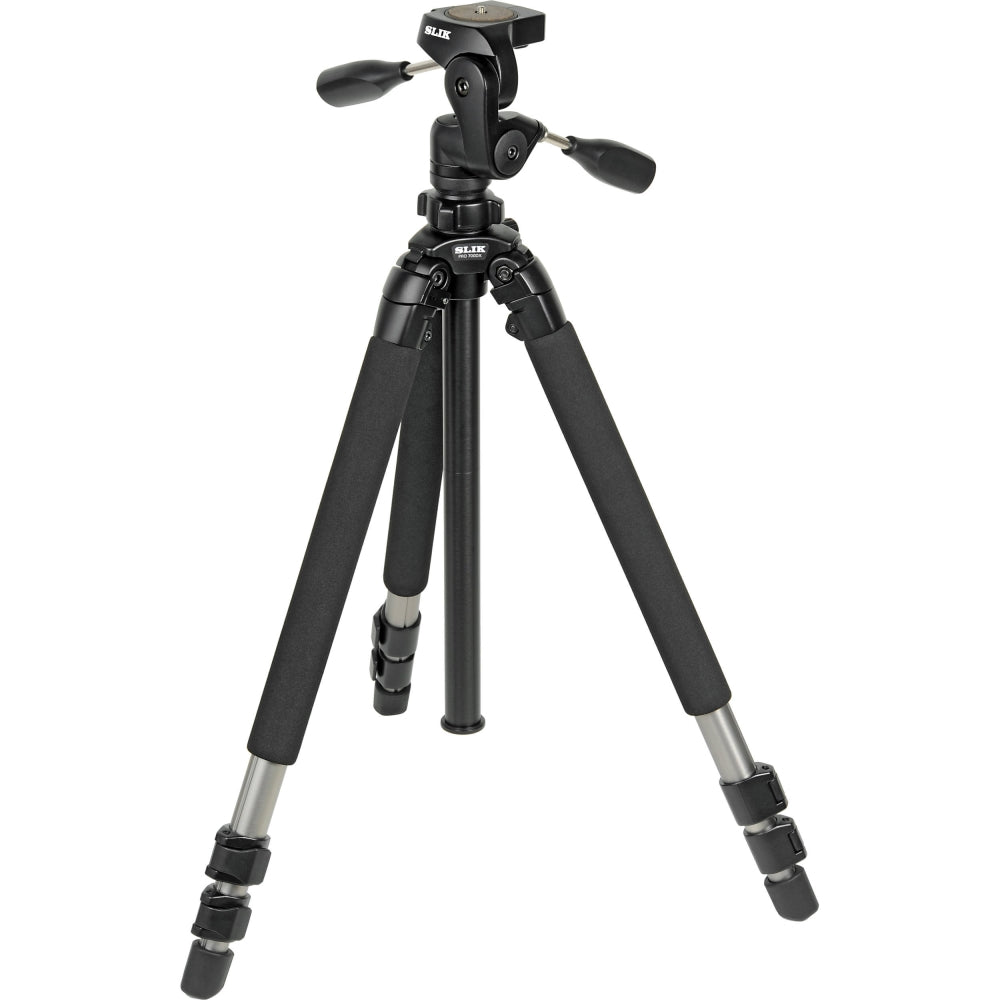 Slik Pro 700 DX Tripod with 700DX 3-Way, Pan-and-Tilt Head | Titanium