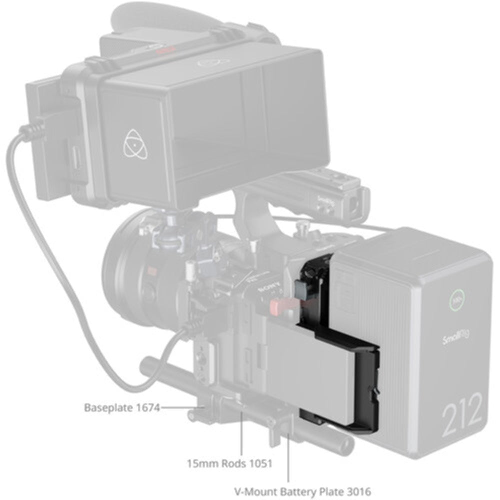SmallRig V-Mount Battery Plate