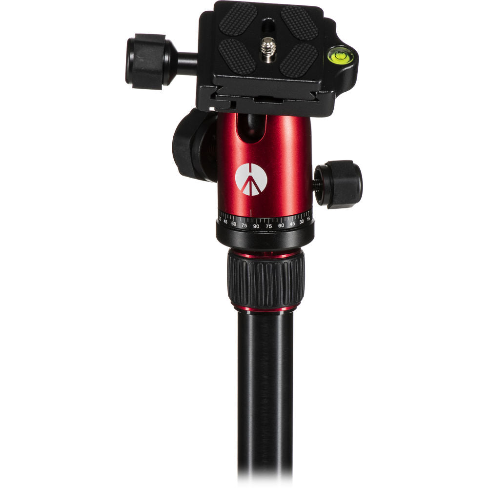 Manfrotto Element Small Aluminum Traveler Tripod | Red