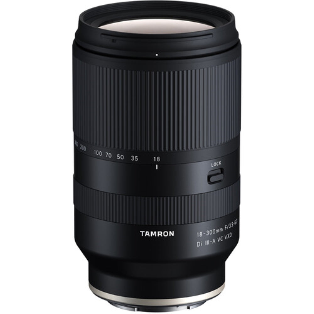 Tamron 18-300mm f/3.5-6.3 Di III VC VXD Lens Compatible with Z Mount (APS-C) Bundle with Tiffen Filter Set + Lens Cap Keeper + Cleaning Kit + Cleaning Cloth (5 Items)