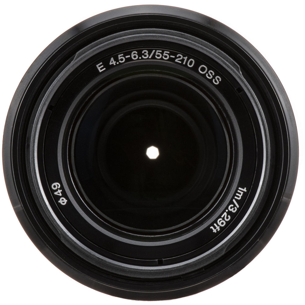 Sony 55-210mm  f/4.5-6.3 OSS Telephoto E-Mount Lens | Black