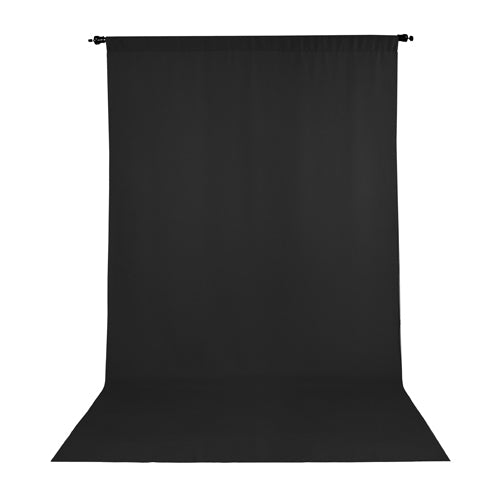 Promaster Wrinkle Resistent Backdrop 12' | Black