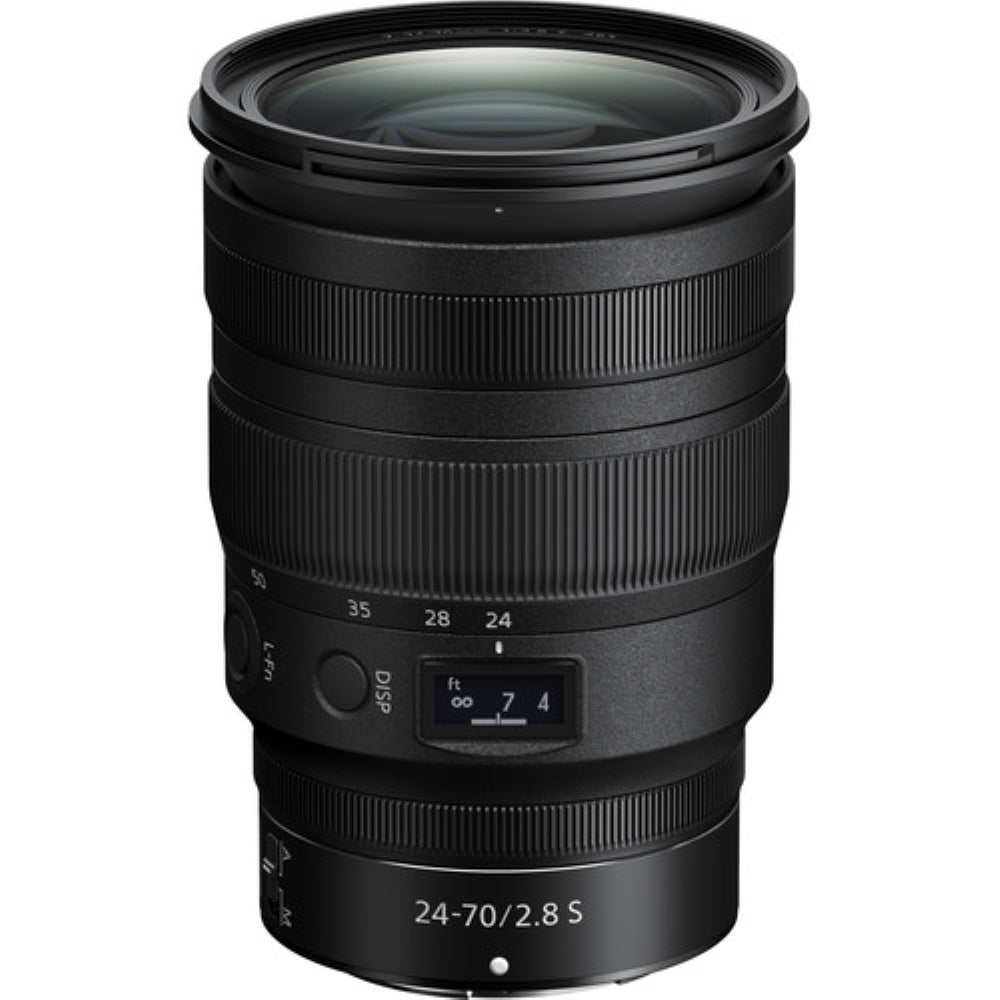Nikon NIKKOR Z 24-70mm f/2.8 S Lens Compatible with Nikon Z-Mount (Full Frame) Bundled with UV Filter + Lens Cap Keeper + Cleaning Kit + Cleaning Cloth (5 Items)