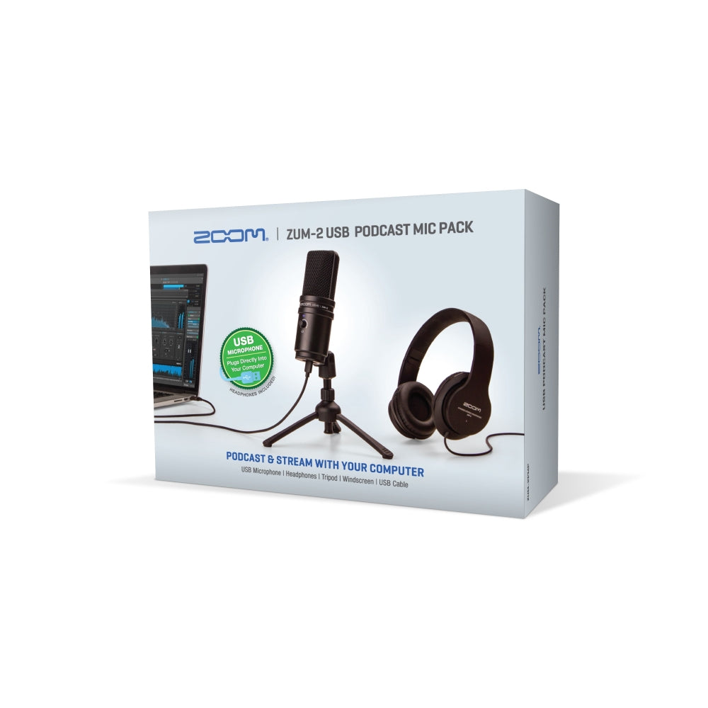 Zoom ZUM-2 Podcast Mic Pack