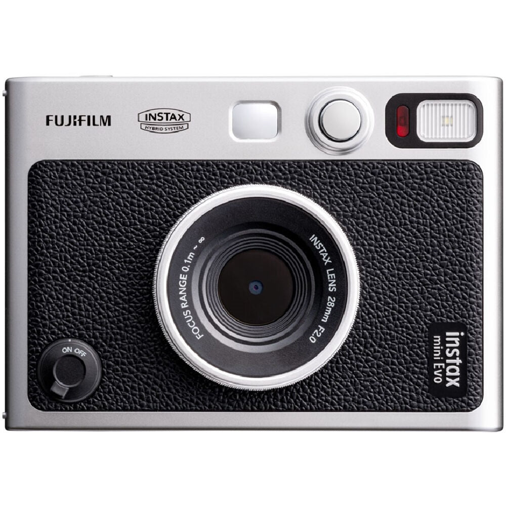 FUJIFILM INSTAX MINI EVO Hybrid Instant Camera | Black