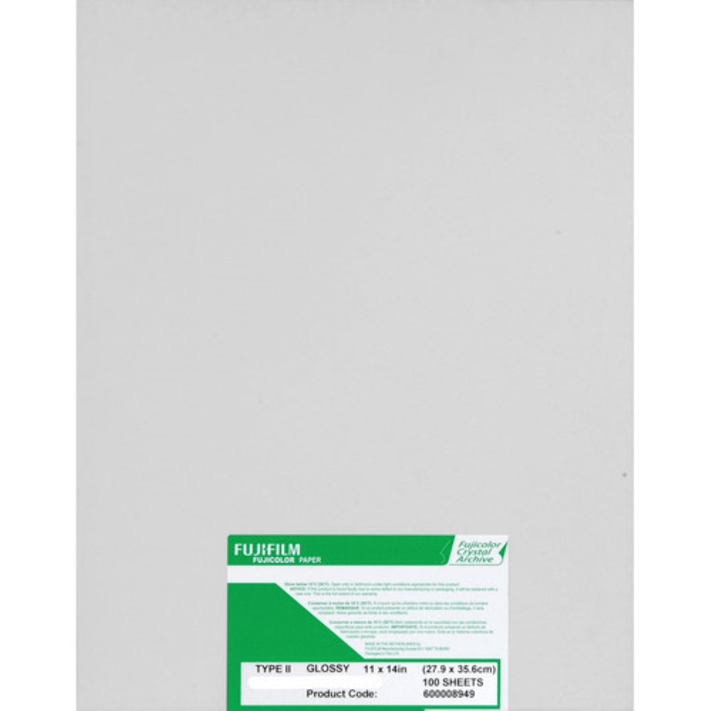 FUJIFILM Fujicolor Crystal Archive Type II Paper | 11 x 14", Glossy, 100 Sheets