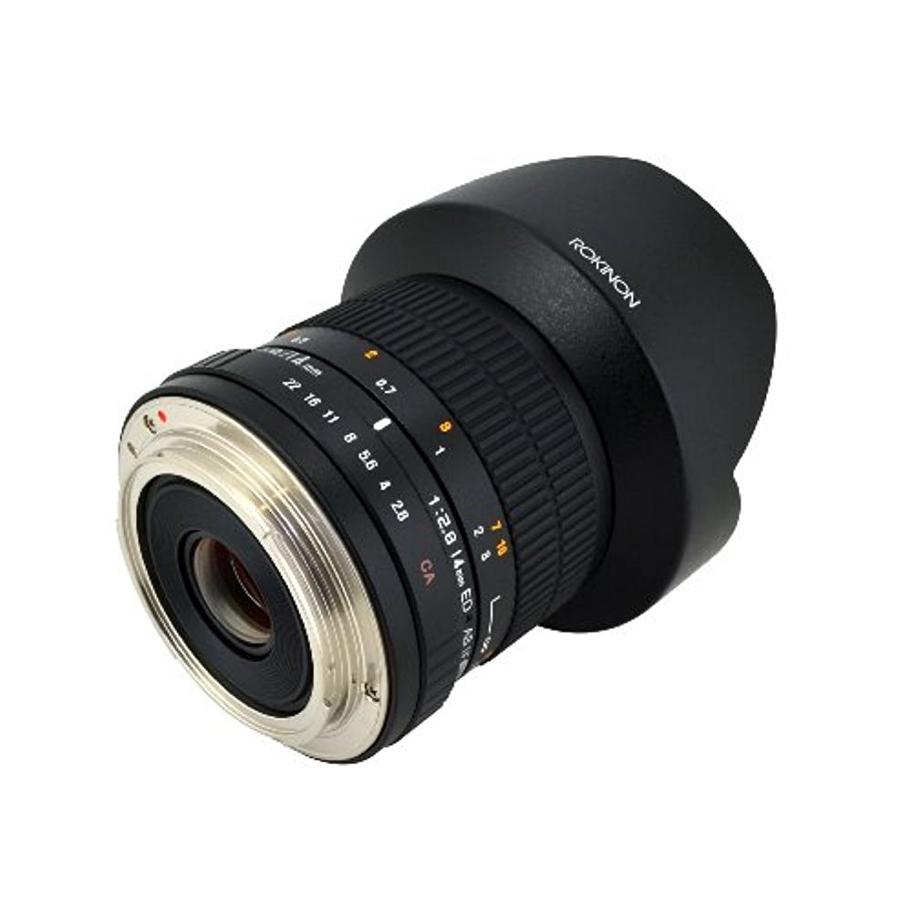 Rokinon 14mm f/2.8 IF ED UMC Lens For Nikon with AE Chip