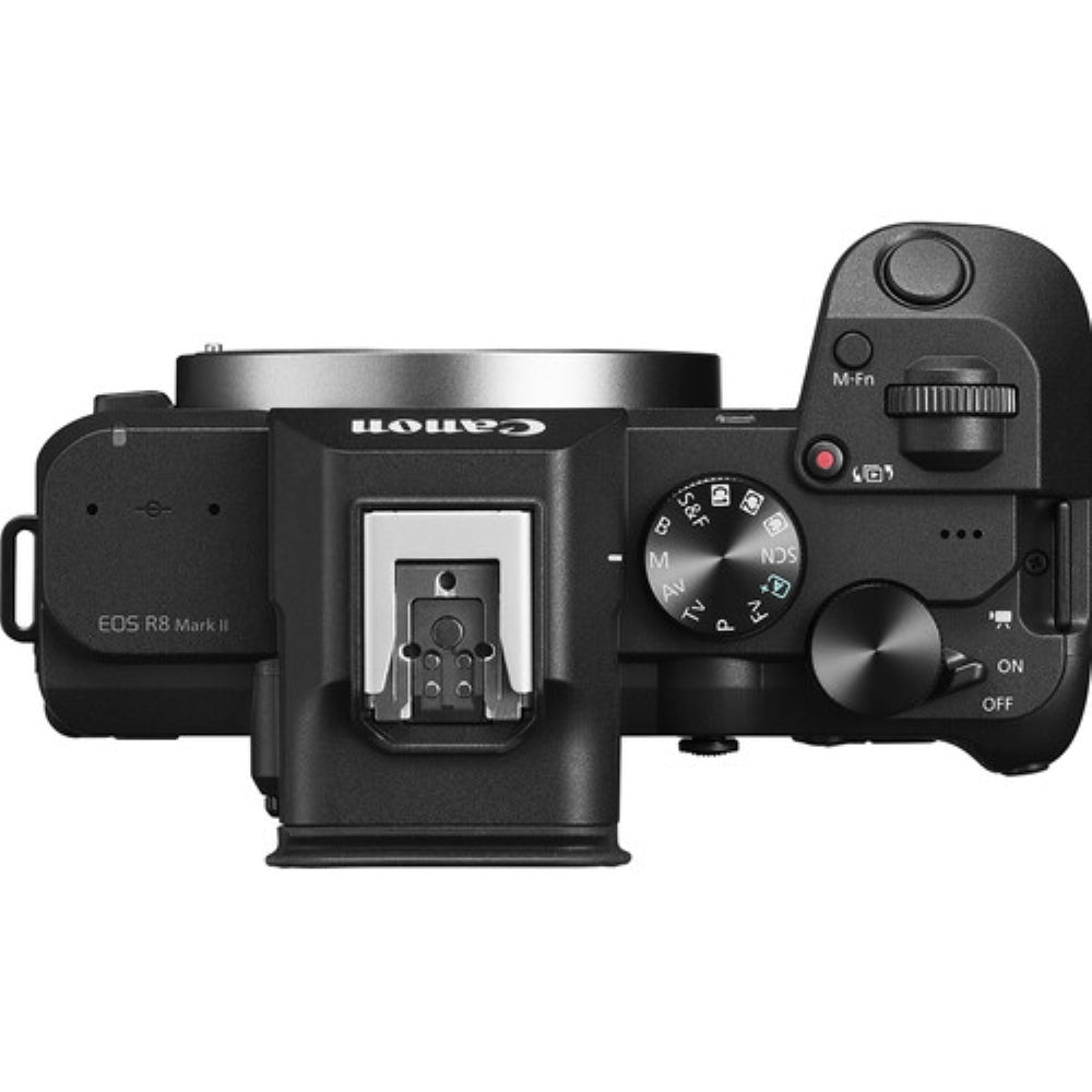 Canon EOS R8 Mark II Mirrorless Camera with 64GB Memory Card + 200ES Camera Bag