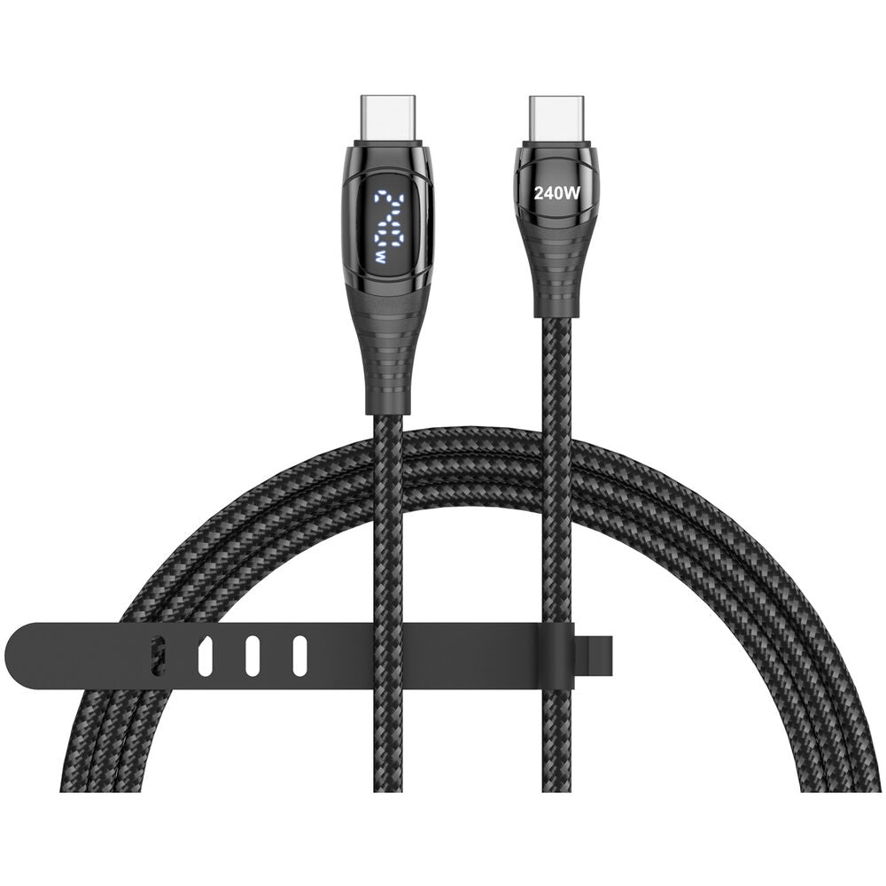 SmallRig 240W USB-C Power Cable with LED Display | 3.3'