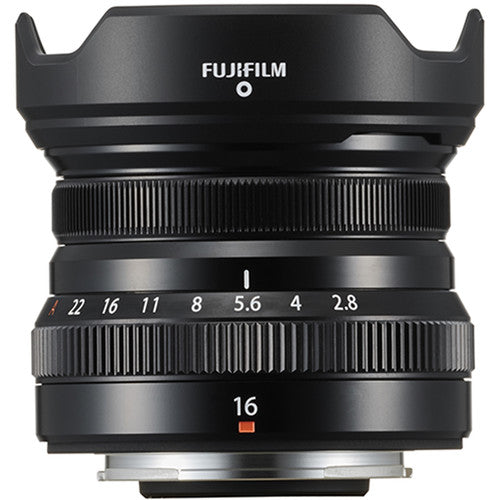 Fujifilm XF 16mm f/2.8 R WR Lens | Black