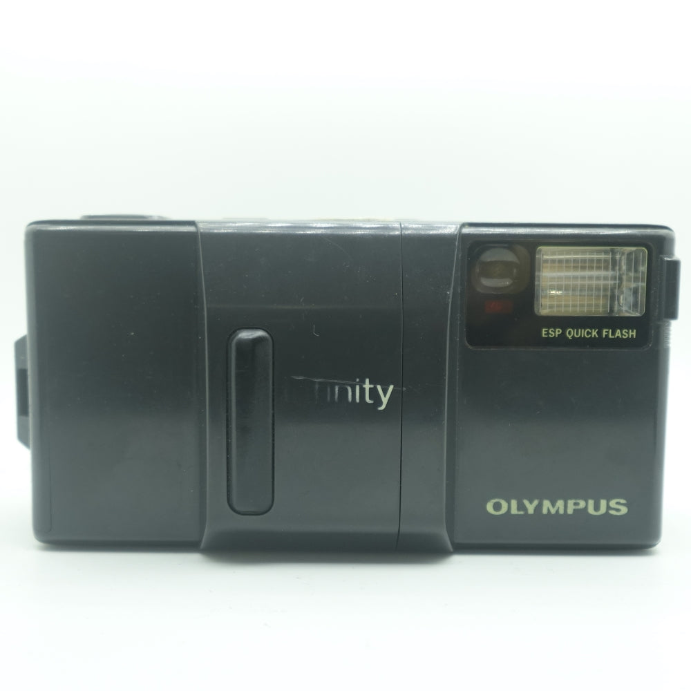 Used Olympus Infinity 35mm Point and Shoot Camera | Black | U8
