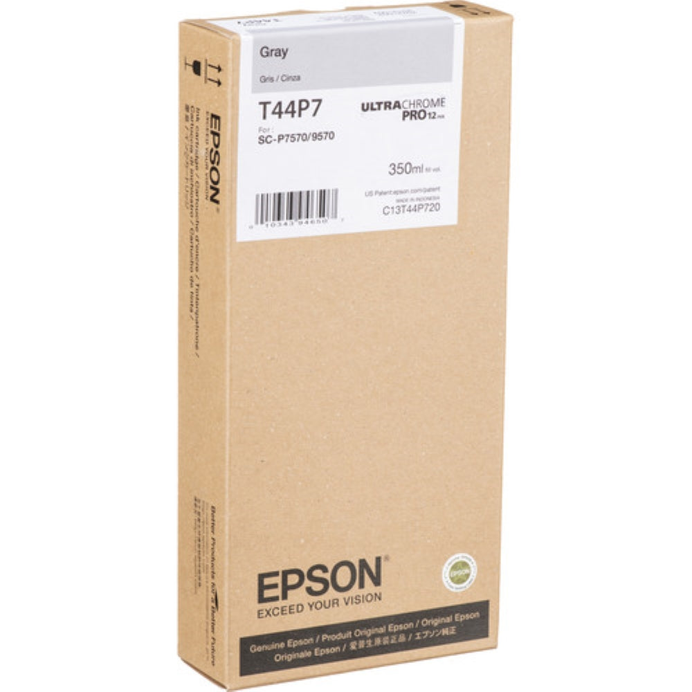 Epson UltraChrome PRO12 Gray Ink Cartridge | 350mL