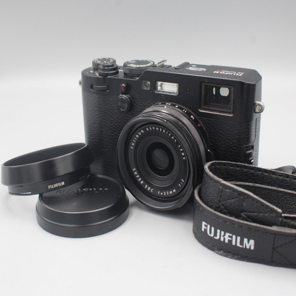 USED Fujifilm X100F 24.3 MP APS-C Digital Camera - Black