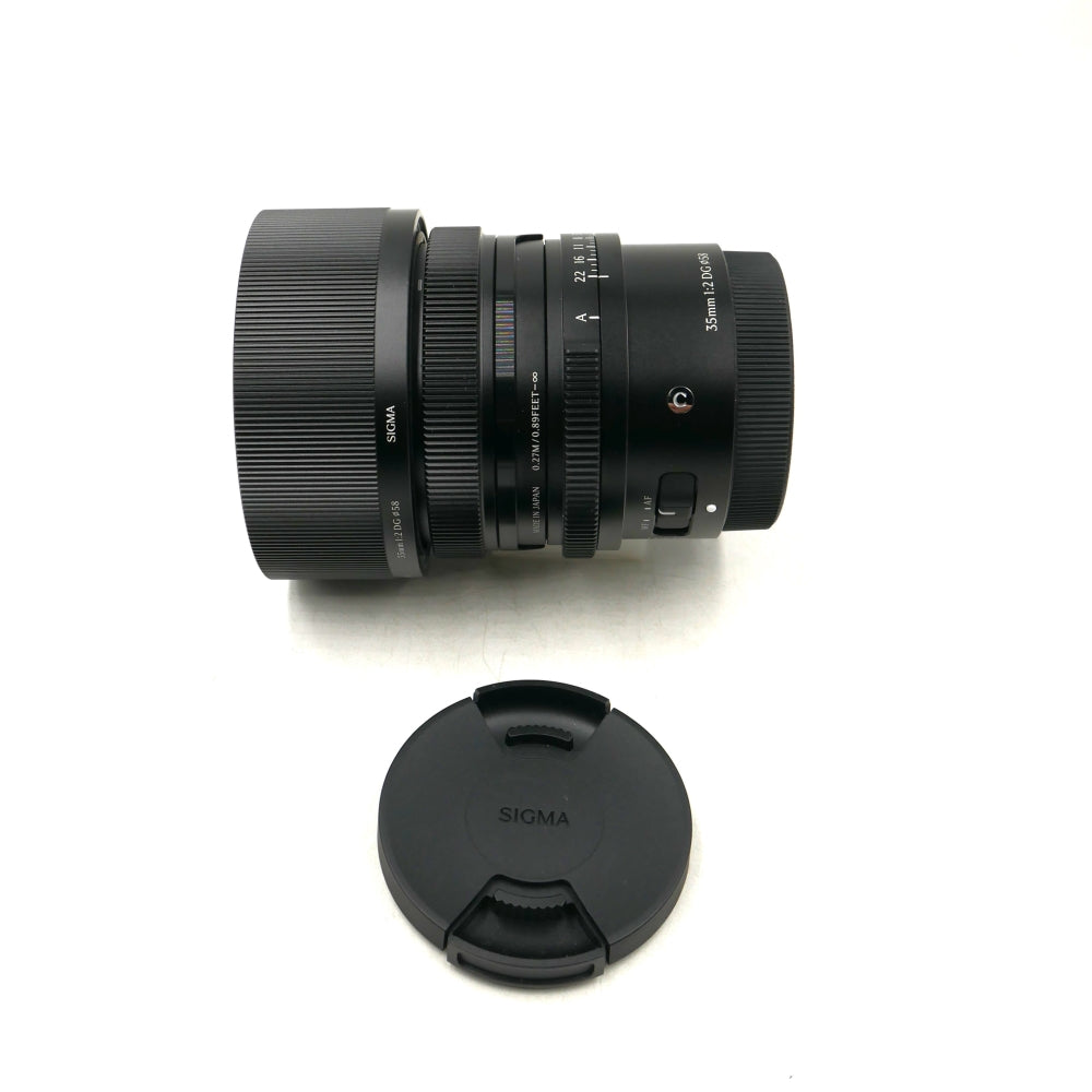 Sigma 35mm f/2 DG Contemporary Lens | Sony E, Black  **OPEN BOX**